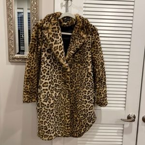 Faux fur jacket